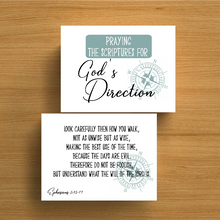 Load image into Gallery viewer, 40 Days of Prayer for God's Direction Journal and Scripture Cards