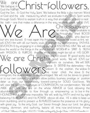 Load image into Gallery viewer, Christian Family Mission Statement