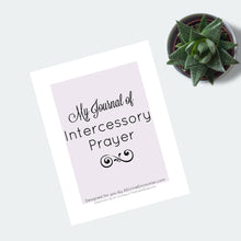 Load image into Gallery viewer, Intercessory Prayer Journal