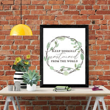 Load image into Gallery viewer, Holiness Scripture Wall Art