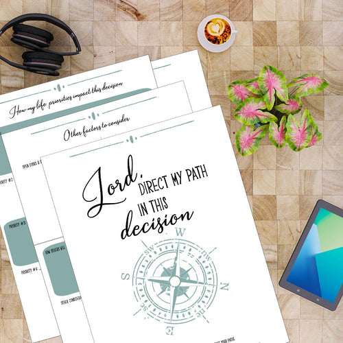 Blueprint for Decision-Making: Lord, Direct My Path in This Decision